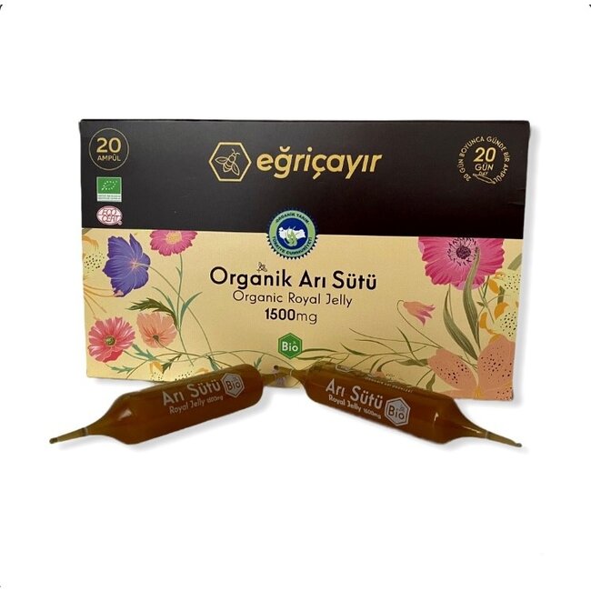 Egricayir Eğriçayır Organik Arı Sütü 20 Ampul