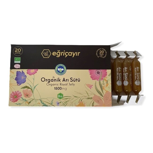 Egricayir Eğriçayır Biologische Royal Jelly 20 Ampullen