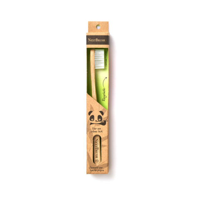 NextBrush Bamboo Toothbrush for Children – from 5 Years Old