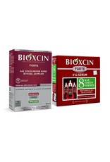 Bioxcin Bioxcin Forte Shampoo 300 ml + Bioxcin Forte Serum Intensief Anti Haaruitval 3x50ml