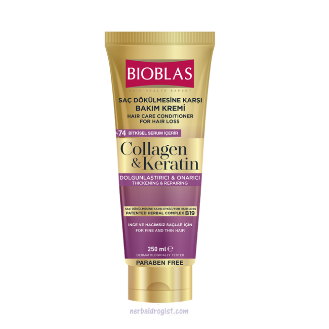 Bioblas Kolajen + Keratin Saç Kremi 250 ml