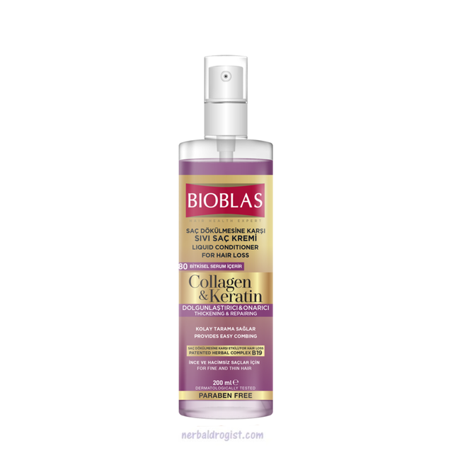 Bioblas Conditionneur Liquide Bioblas Collagène + Kératine 200 ml