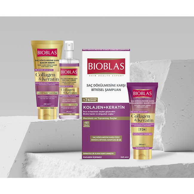 Bioblas Conditionneur Liquide Bioblas Collagène + Kératine 200 ml