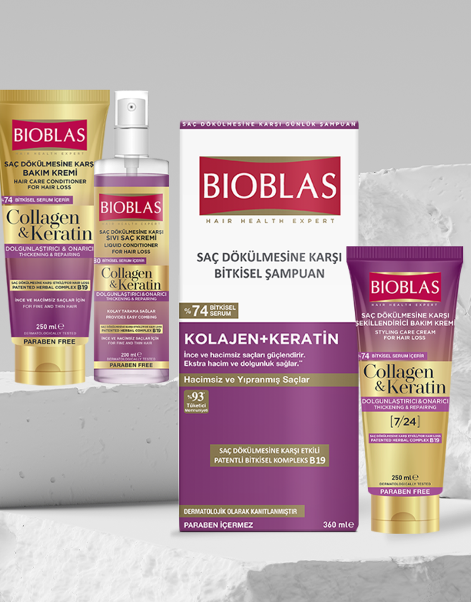 Bioblas Bioblas Collageen + Keratine Conditioner 250 ml