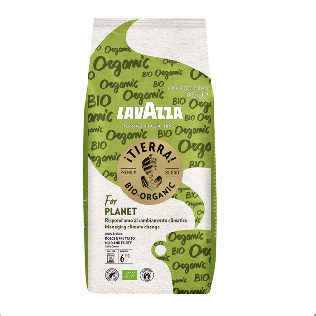 Lavazza Tierra Organik Bio Kahve Çekirdekleri 1kg