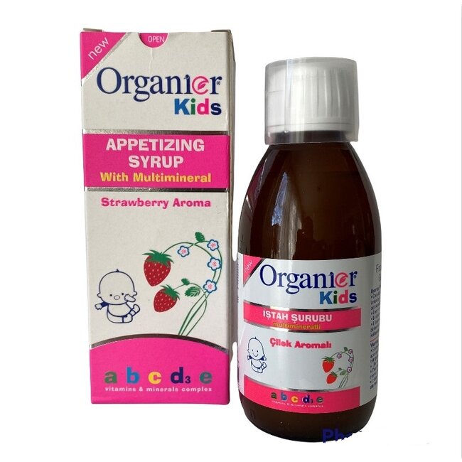 Herbal Drogist Eetlustsiroop met Aardbeiensmaak voor Kinderen 200 ml