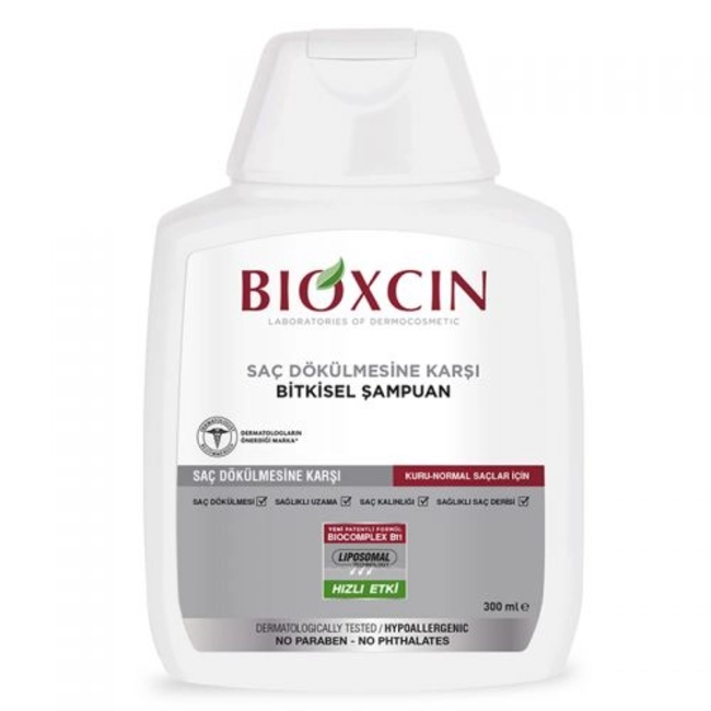 Bioxcin Klasik Kuru ve Normal Saçlar için Şampuan 3 x 300ml