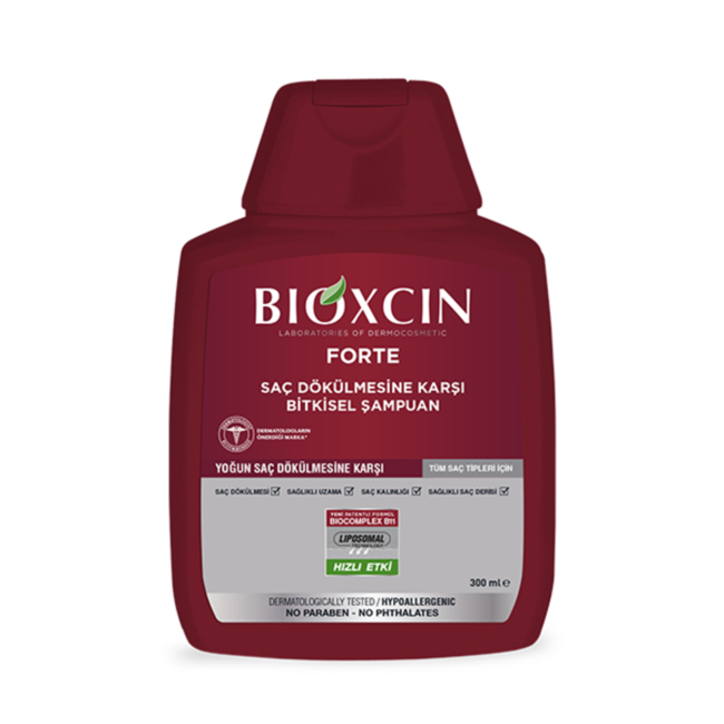 Bioxcin Forte Intensive Anti-Hair Loss Treatment (Tablet+Shampoo+Serum)