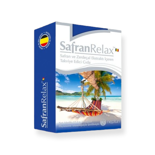 Neptune Neptun Safranrelax Kruiden 30 capsules (voor stressmomenten)