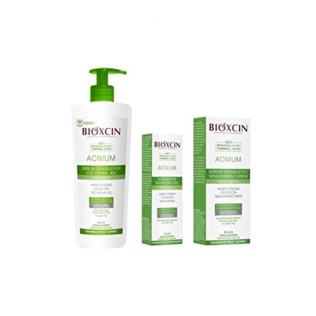 Bioxcin Acnium Sebumausgleichender Gesichtsreiniger 500 ml (für Akne)