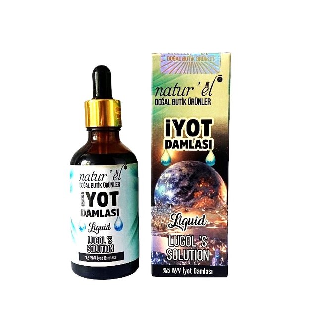 Herbal Drogist Doğal  İyot Damlası 50 ml (%5 W/V)