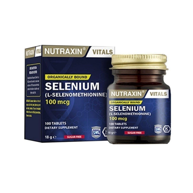 Nutraxin   Selenium 100 Tablet