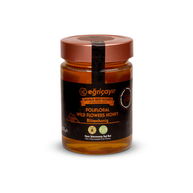 Egricayir Egricayir Polyflora Honing 450g (Wilde bloemen honing)