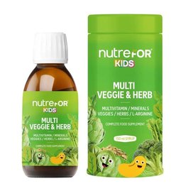 Nutrefor Nutrefor Kids Multi Veggie & Herb Siroop 150 ml