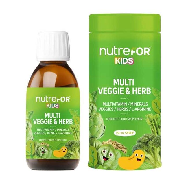 Nutrefor  Multi Veggie Herb Şurup 150 ml