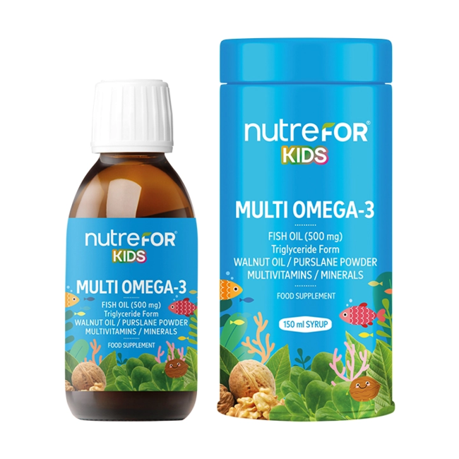 Nutrefor  Nutrefor Kids Multi Omega-3 Siroop 150 ml