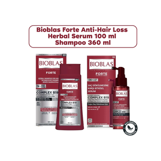Bioblas Forte Anti-Haarausfall Kräuterserum 100 ml & Forte Shampoo 360 ml