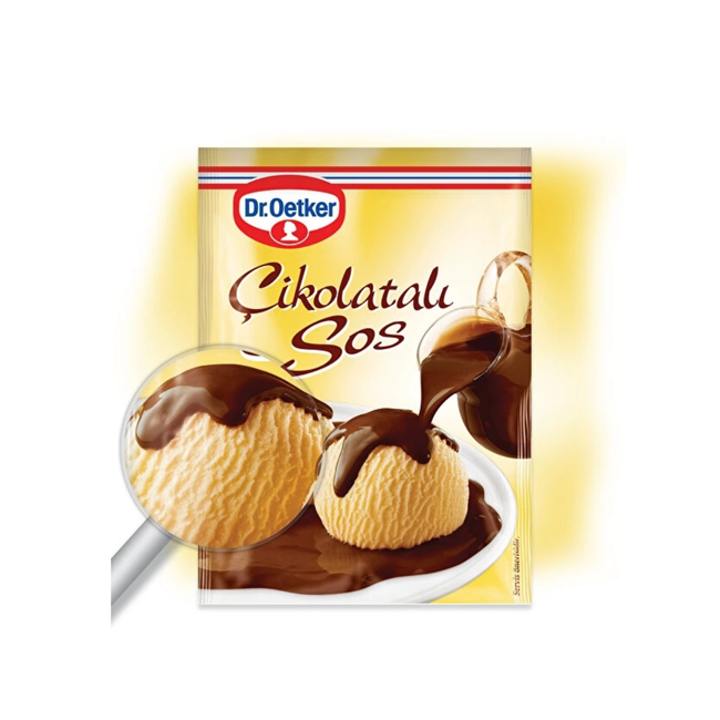 Dr Oetker Dr. Oetker Chocolade Dessertsaus 128g