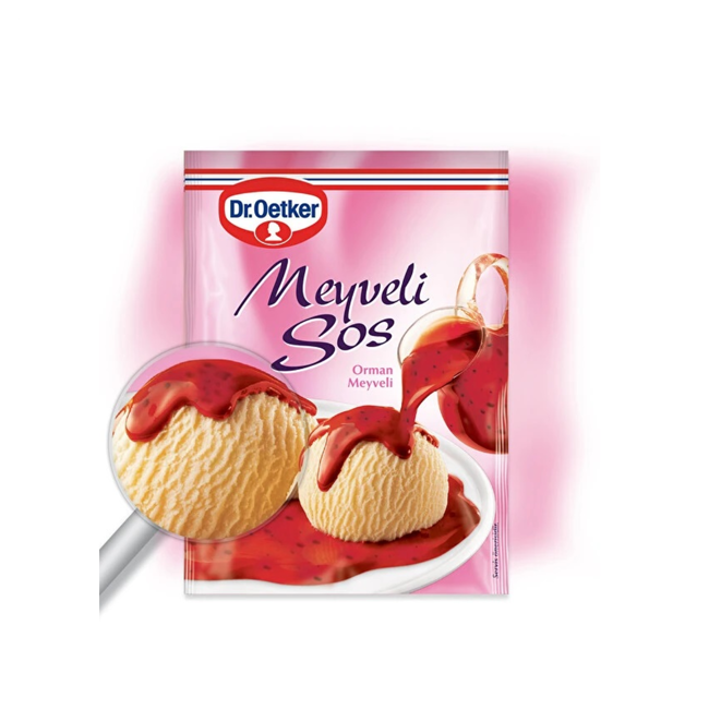 Dr Oetker Dr. Oetker Meyveli Sos 80g