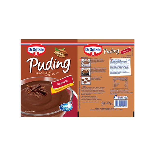 Dr Oetker  Kakaolu Puding 147g