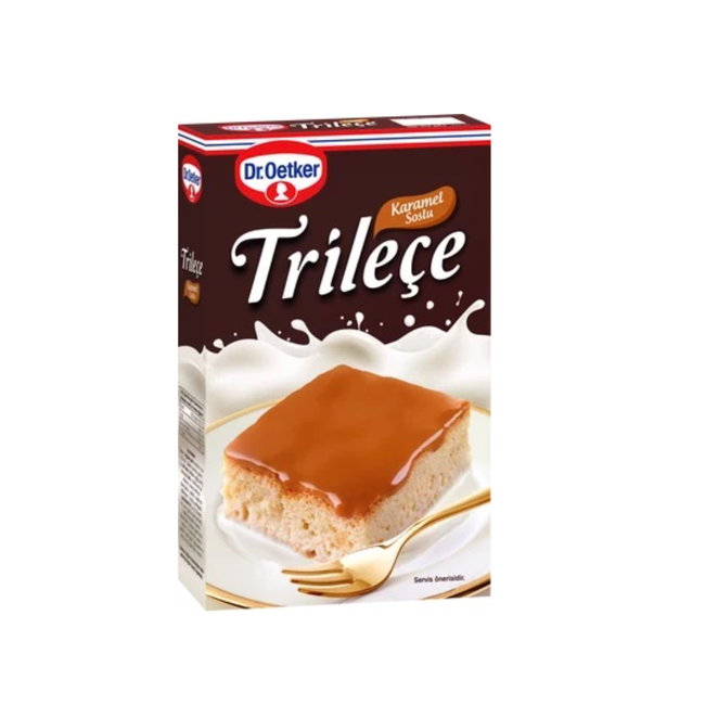 Dr Oetker Trileçe met Karamelsaus 315 g – Luchtige Balkan Melkcake Mix