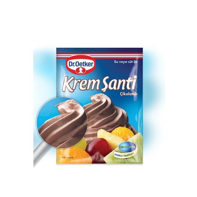 Dr Oetker Dr. Oetker Krem Şanti Çikolatalı 80 g