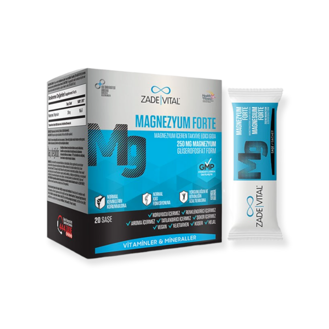 Zade Vital Magnesium Forte 20 Sachets