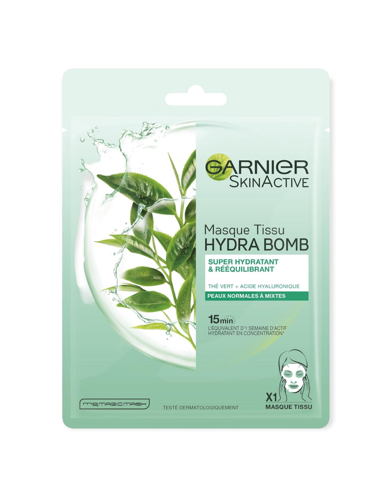 Ondergedompeld Kangoeroe schudden Garnier Skinactive Face Hydra Bomb Gezichtsmasker Gemengd/Vettig Huid -  Herbal Drogist