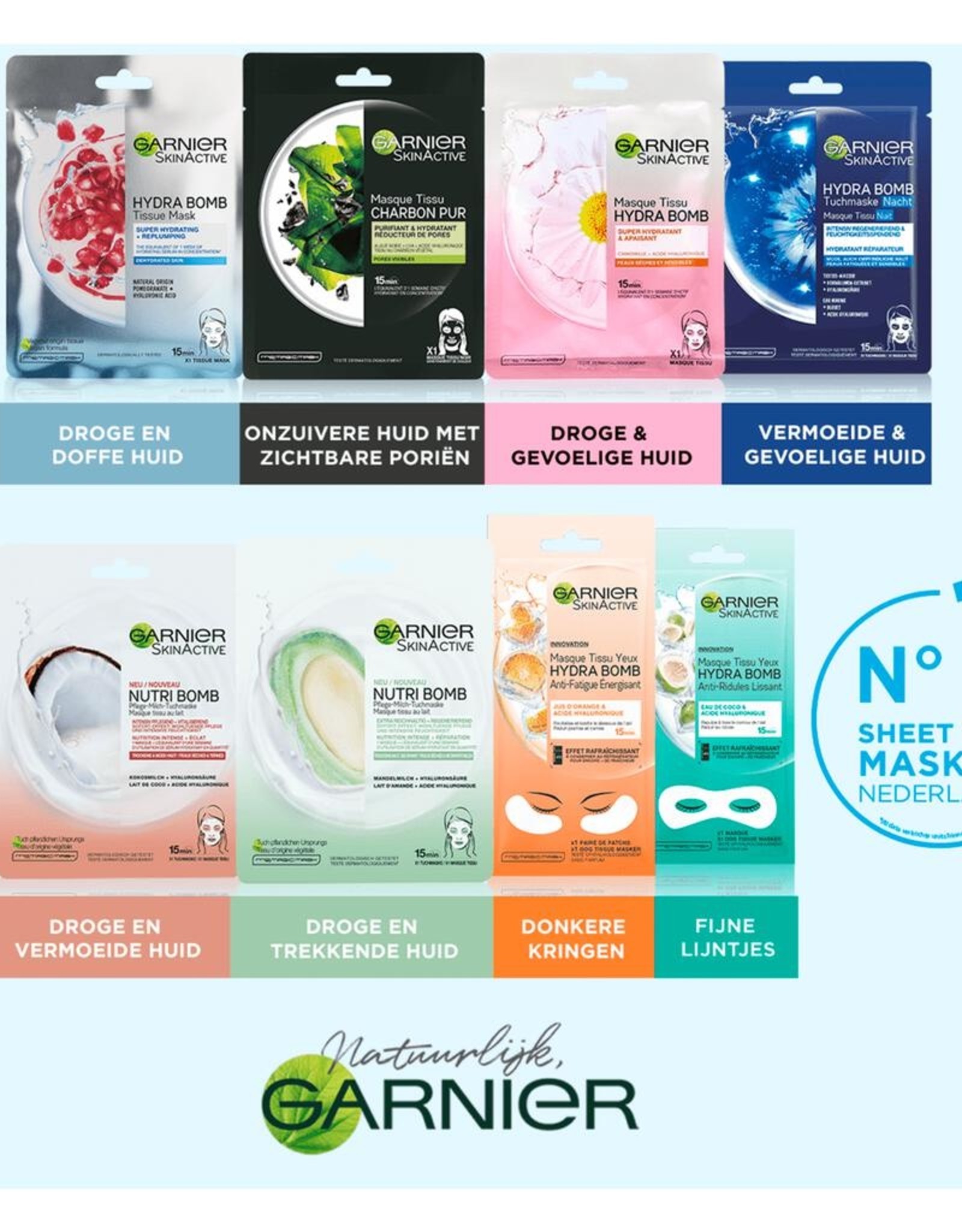 Beschuldiging Voorman woordenboek Garnier SkinActive Vitamine C Gezichtsmasker Alle/Gevoelige huid - Herbal Drogist Beschuldiging Voorman woordenboek Garnier SkinActive Vitamine C Gezichtsmasker Alle/Gevoelige huid - Herbal Drogist