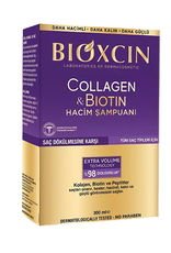 Bioxcin Bioxcin Collageen & Biotine Volume Shampoo 300 ml (Tegen haaruitval)