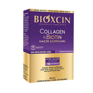 Bioxcin Bioxcin Collagen & Biotin Champú Volumen 300 ml (Contra la caída del cabello)