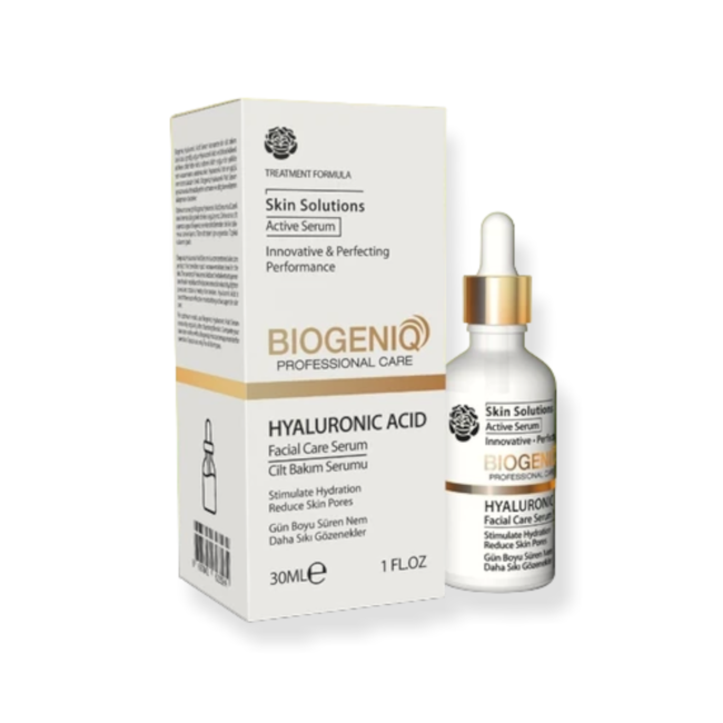 Biogeniq Hyaluronik Asit Konsantre Yüz Bakım Serumu 30 ml