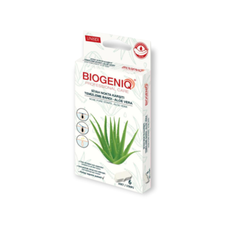 Biogeniq Biogeniq Aloe Vera Reinigungsstreifen gegen Mitesser, 6 Stück