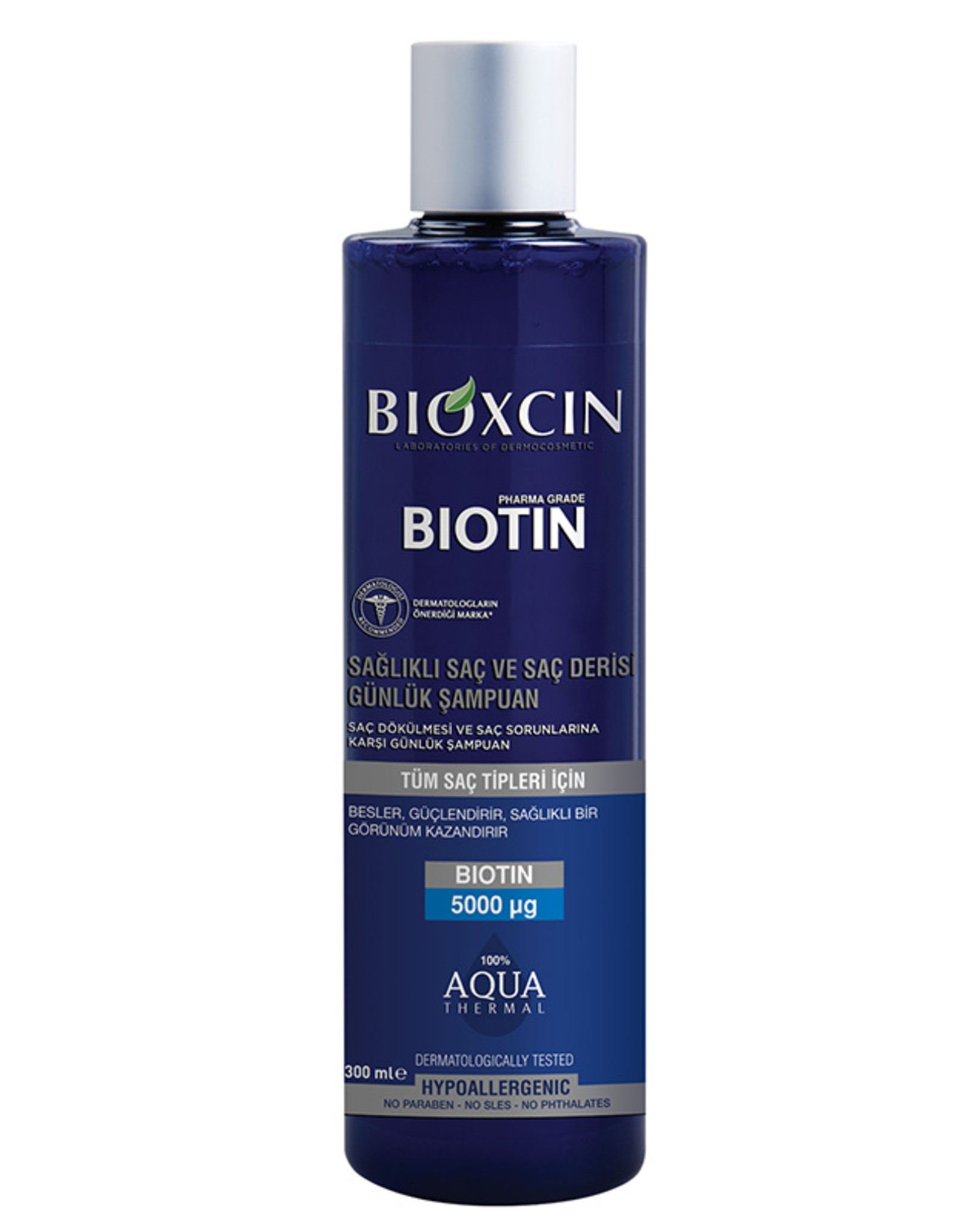 Bioxcin Bioxcin Biotine 5000 mg 60 Tabletten + Biotine Shampoo 300 ml