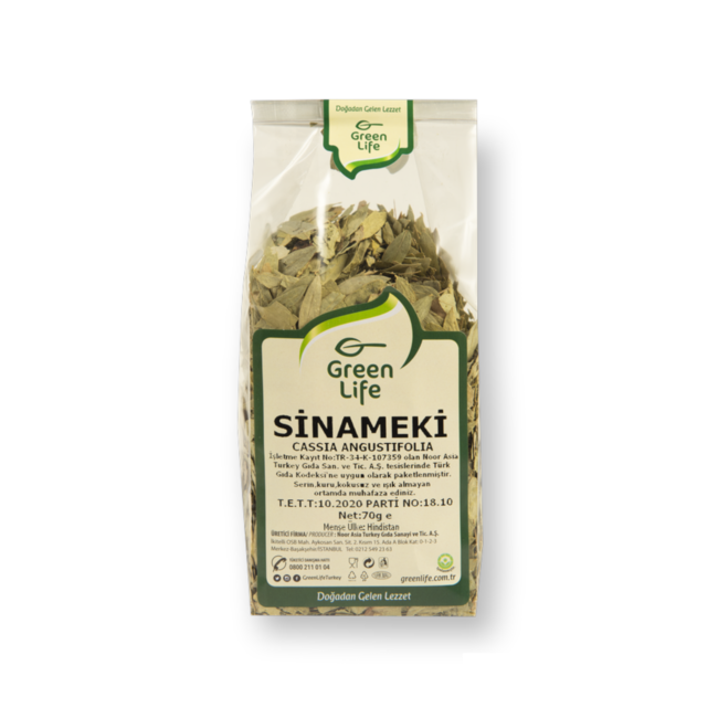 Green Life Doğal Sinameki Çayı 70g