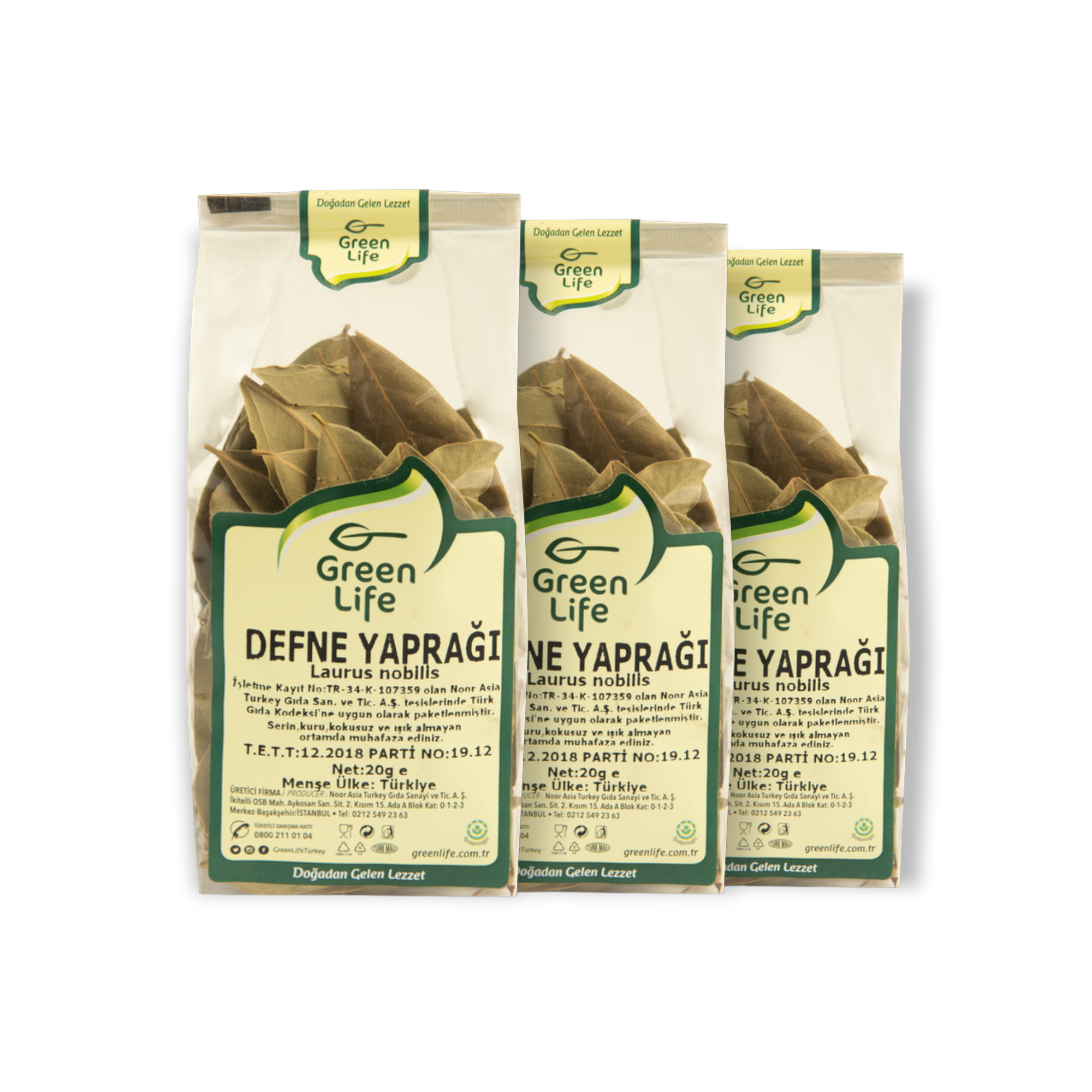 Green Life Laurierblad thee 20g (verkoudheid en immuunsysteem) Herbal Drogist