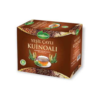 Herbal Drogist Quinoa Gemischter Kräutertee 20 Teebeutel – Mit Grüntee und Mate