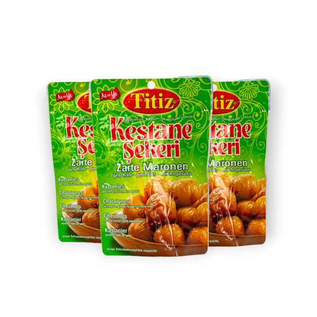 Herbal Drogist Châtaignes Épluchées Confites 125g