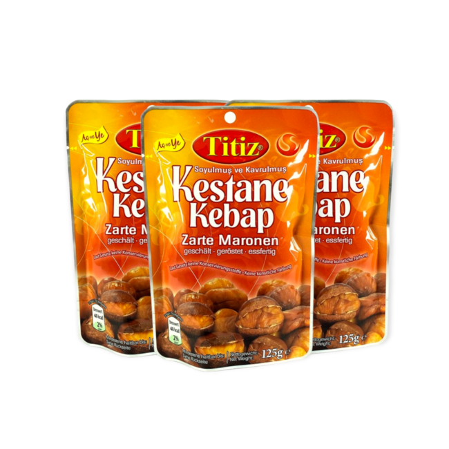 Herbal Drogist Geschälte und geröstete Kastanien 125g