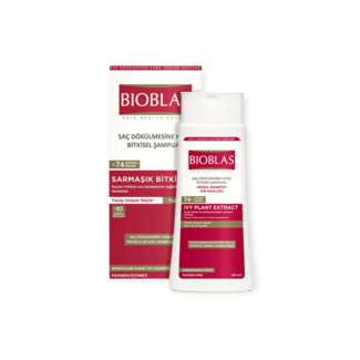 Bioblas Shampoing à l'extrait de lierre 360 ml (pour la chute de cheveux et les cheveux à croissance lente)