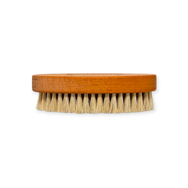 Biogeniq  Brosse pour le visage et le corps en poils de cheval Biogeniq