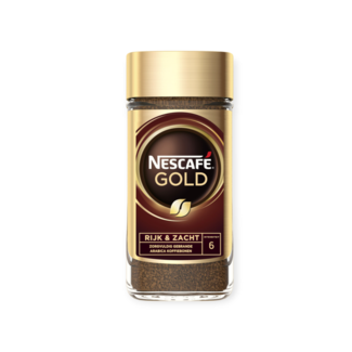 Nescafe Nescaf√© Gold rijk & zacht oploskoffie 200g