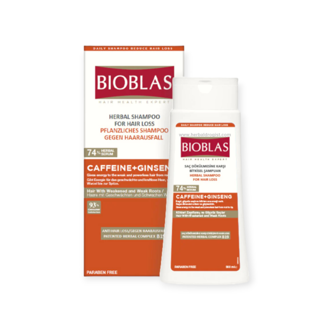 Bioblas Koffein & Ginseng Energie-Shampoo 360 ml