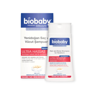 Biobaby Ultra Sensible Haar- und Körpershampoo 500 ml