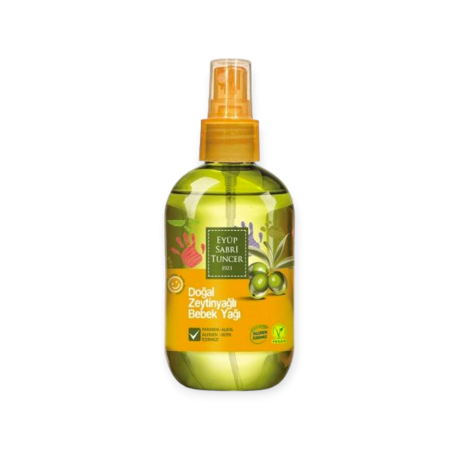 Eyup  Sabri Tuncer Huile de bébé à l'huile d'olive naturelle 280 ml
