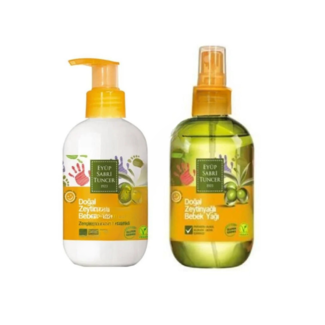 Eyup  Sabri Tuncer Eyüp Sabri Tuncer Babyolie & Lotion Set - Natuurlijk