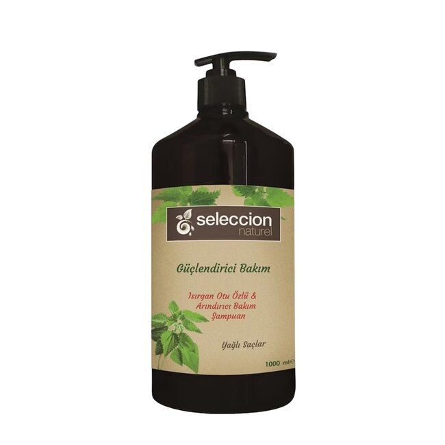 Seleccion Naturel Naturel Brandnetel Shampoo 1000ml (vettig haar)