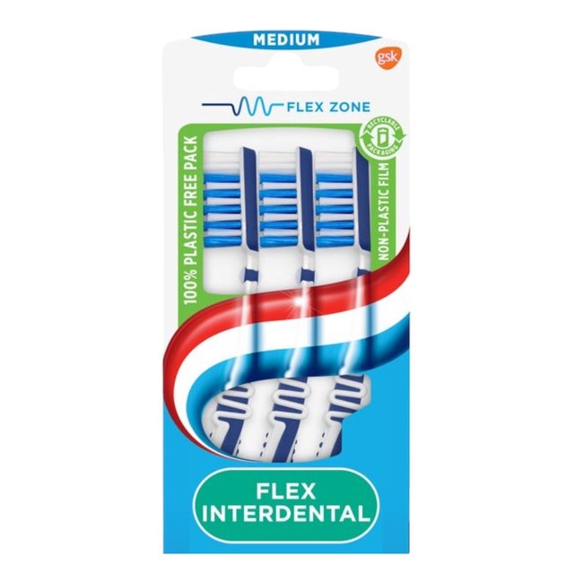 Aquafresh Aquafresh Flex Interdental tandenborstel 2+1 gratis