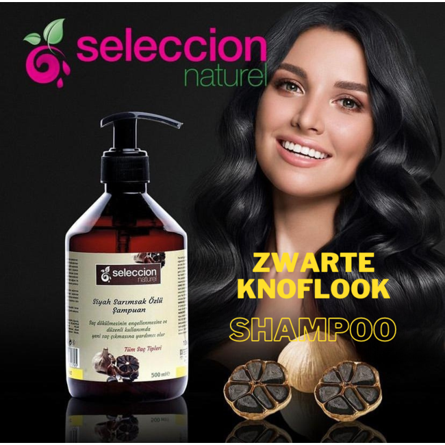 Seleccion Naturel Naturel Forte Siyah Sarımsaklı Şampuan 1000ml (saç dökülmesine karşı)