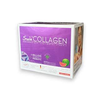 Suda   Suda Collageen + Probiotische Watermeloen Smaak 30 x 10 g - Sachets